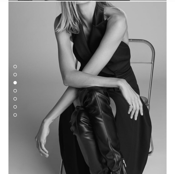 NWT ZARA Black Limited Edition Halter Neck Wrap Dress - Picture 6 of 13